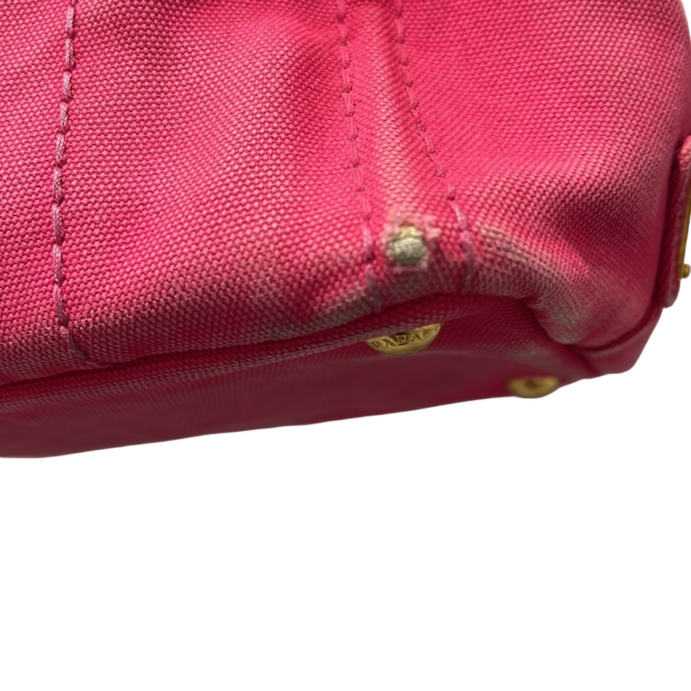 Prada Pink Canapa & COA with Corner Wear - Picture 14 of 16